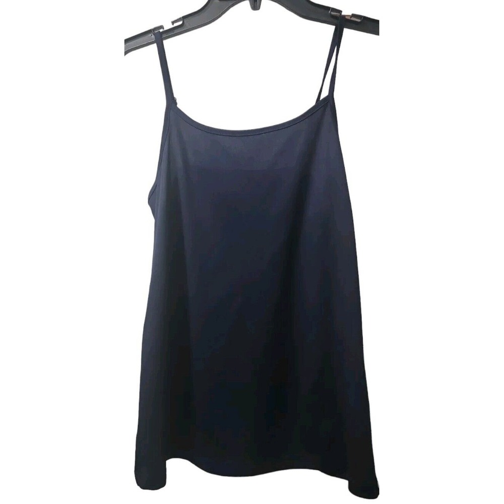 Harlow & Rose Cami Top Adjustable Straps Casual Tank Top Black Size S